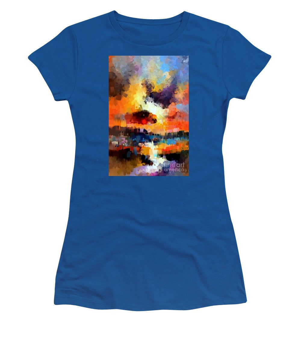 Women's T-Shirt (Junior Cut) - Abstract 030