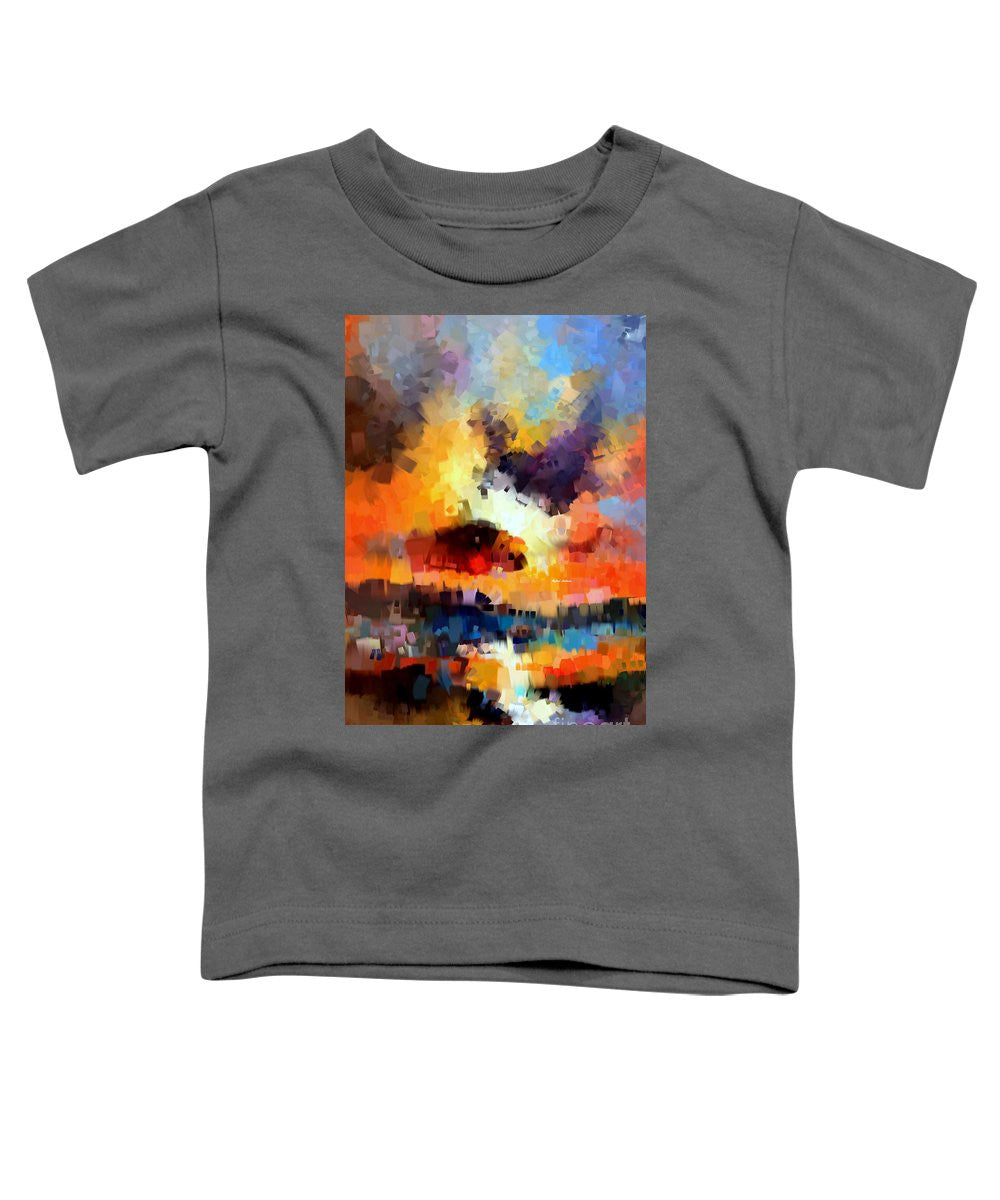 T-shirt pour tout-petits - Abstrait 030