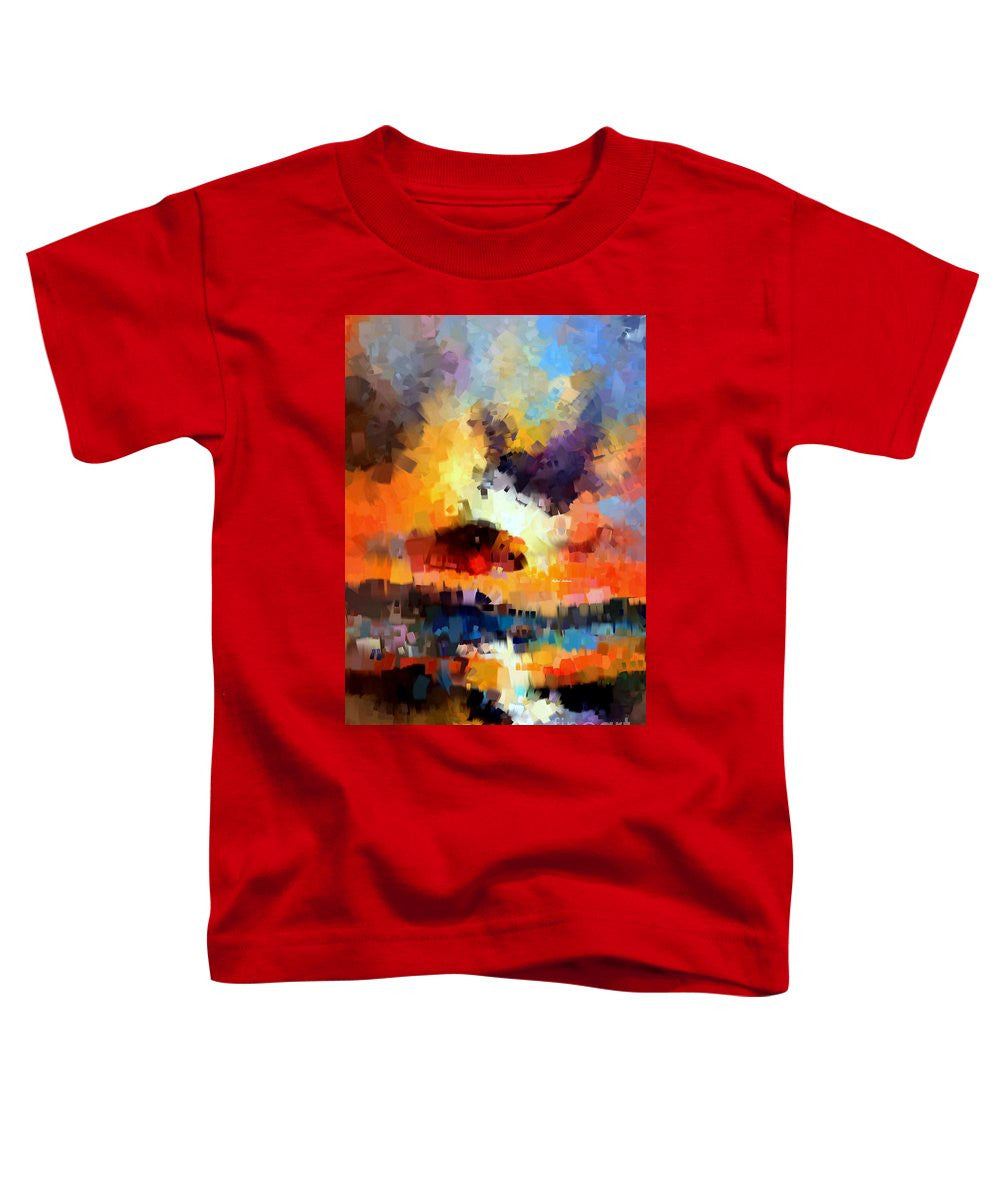 T-shirt pour tout-petits - Abstrait 030