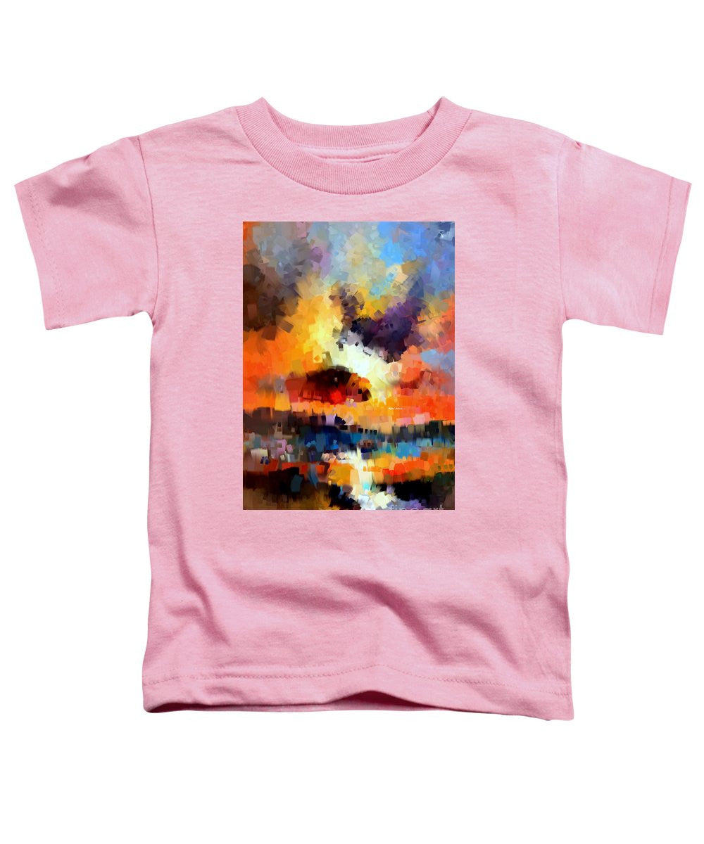 T-shirt pour tout-petits - Abstrait 030