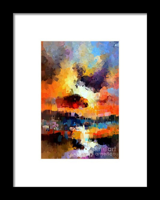 Framed Print - Abstract 030
