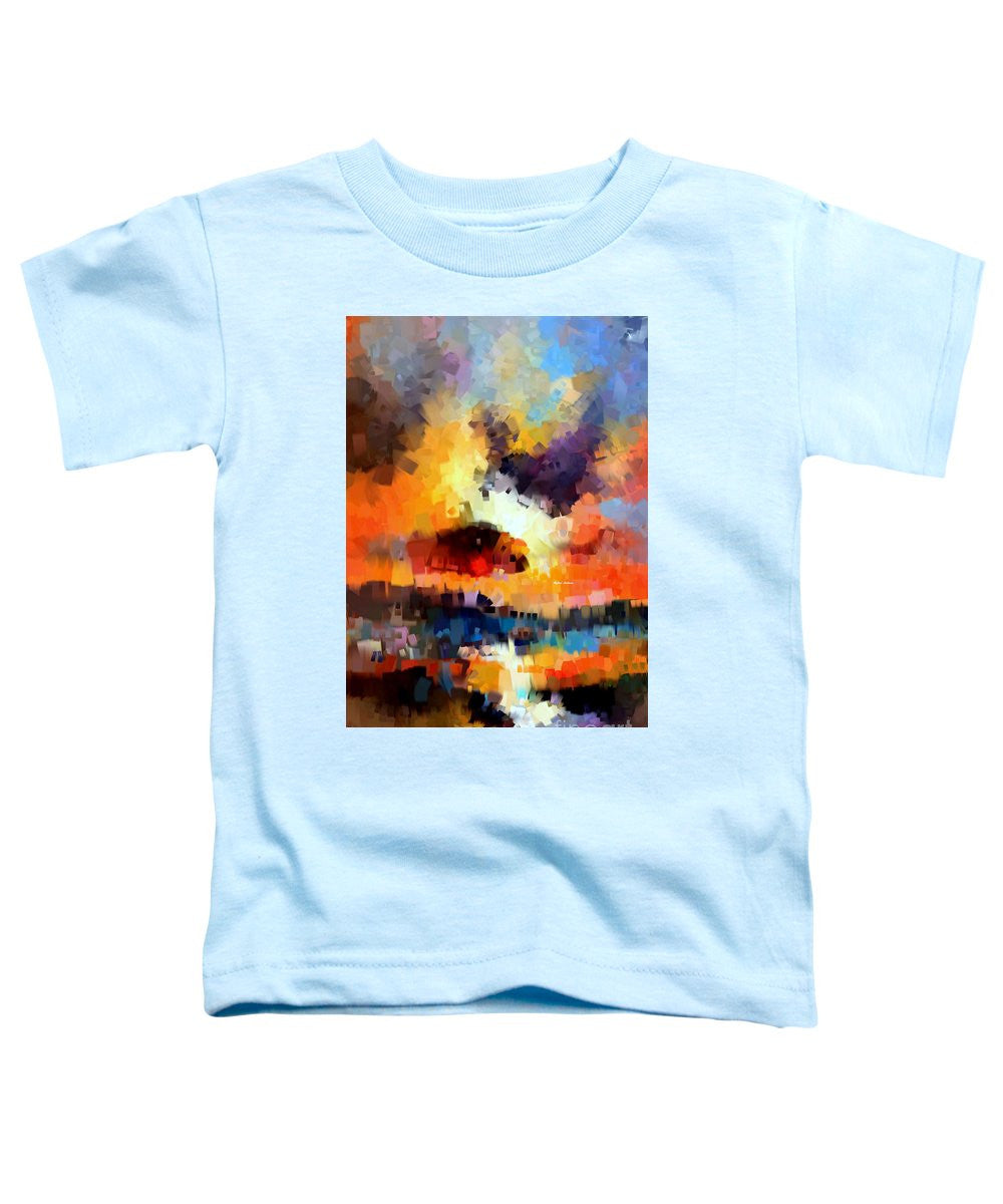 T-shirt pour tout-petits - Abstrait 030