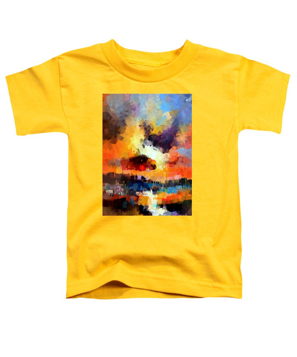 T-shirt pour tout-petits - Abstrait 030