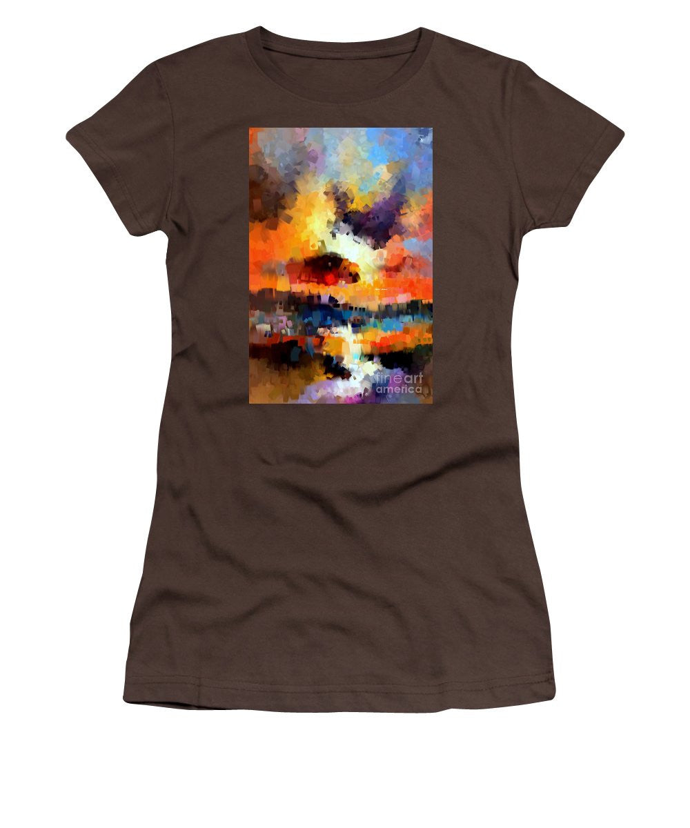 Women's T-Shirt (Junior Cut) - Abstract 030