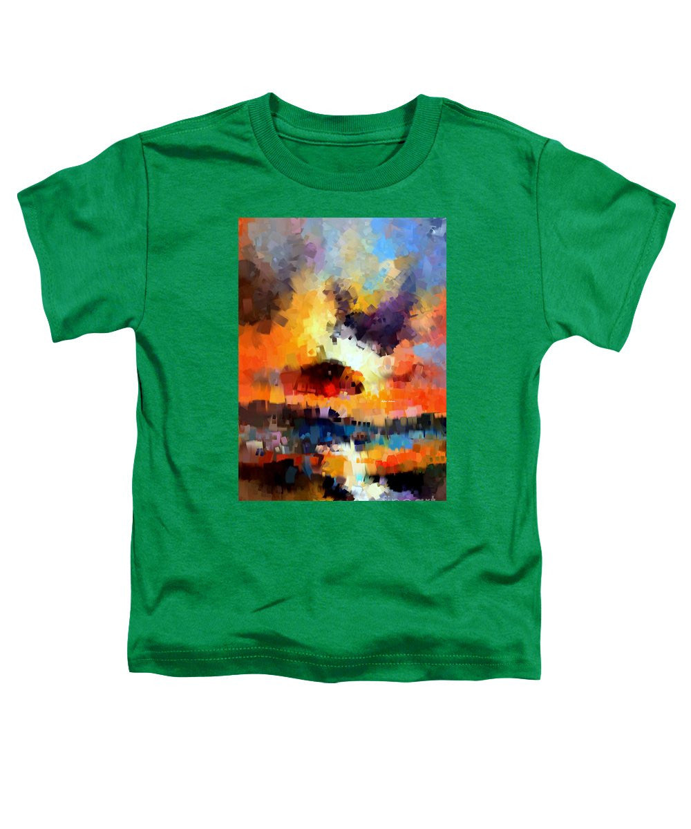 T-shirt pour tout-petits - Abstrait 030