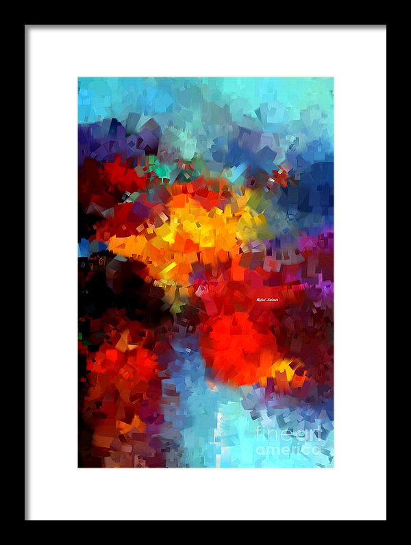 Abstract 034 - Framed Print