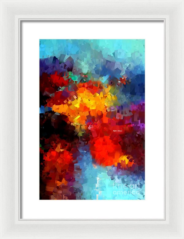 Abstract 034 - Framed Print