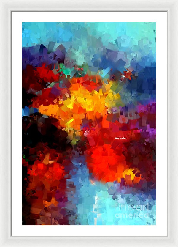 Abstract 034 - Framed Print