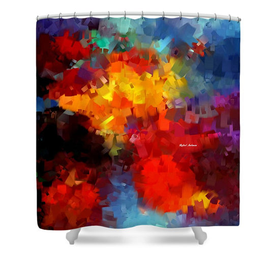 Abstract 034 - Shower Curtain