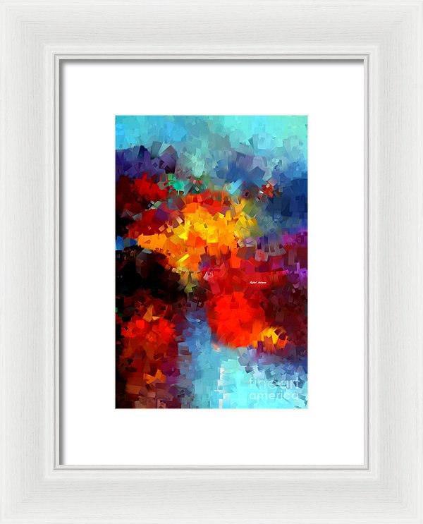 Abstract 034 - Framed Print