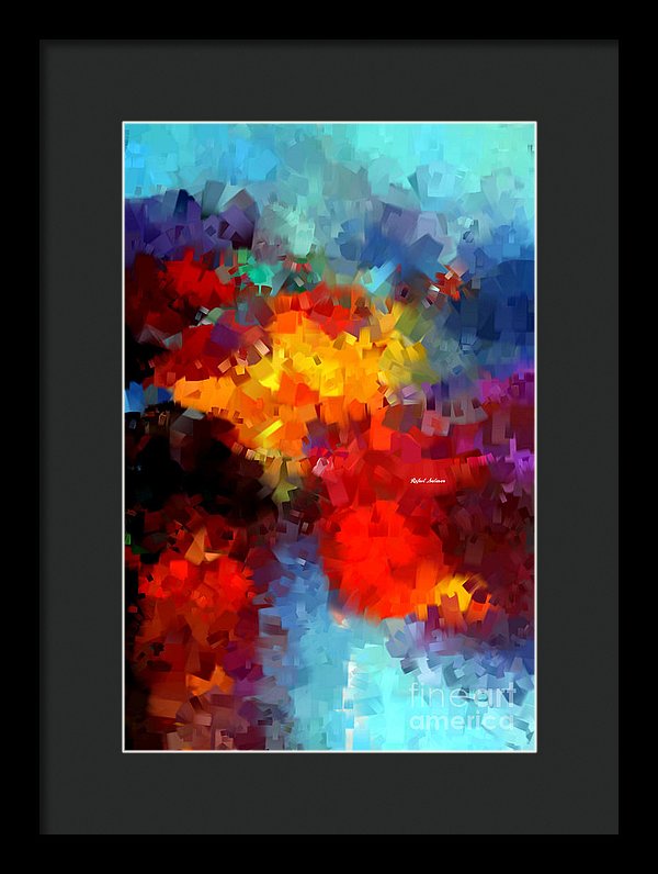 Abstract 034 - Framed Print