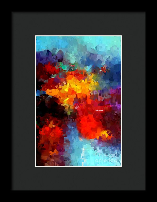 Abstract 034 - Framed Print