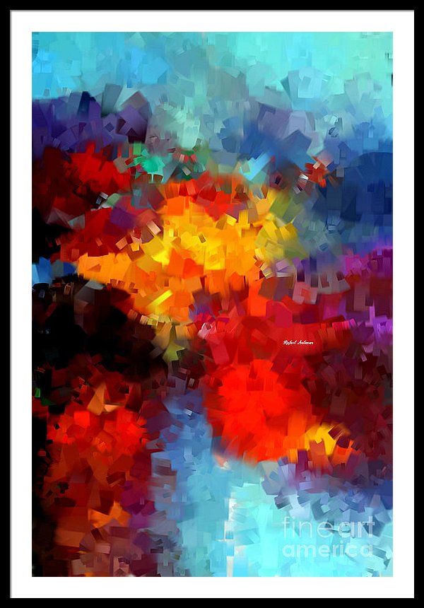 Abstract 034 - Framed Print