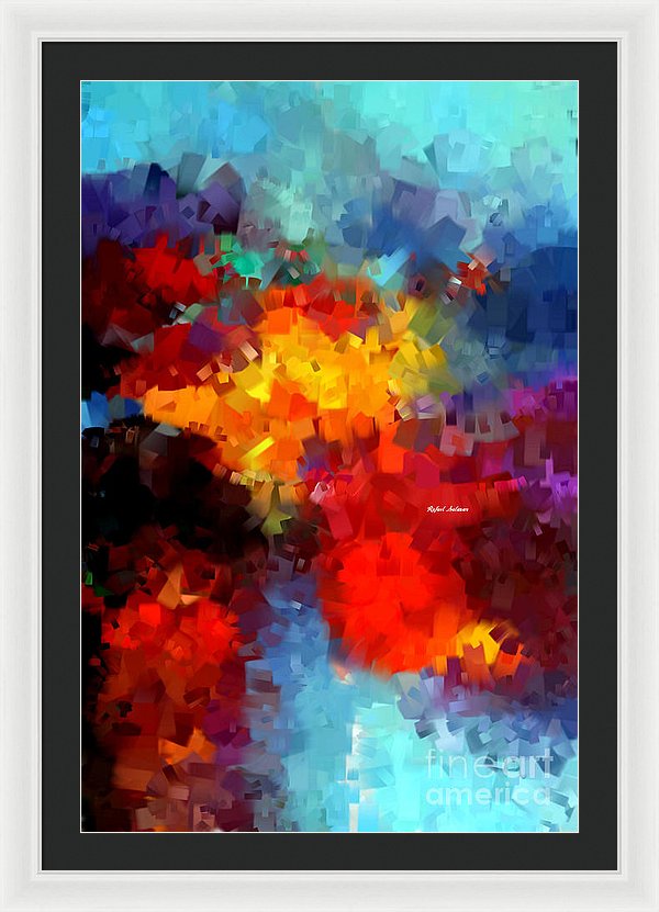 Abstract 034 - Framed Print