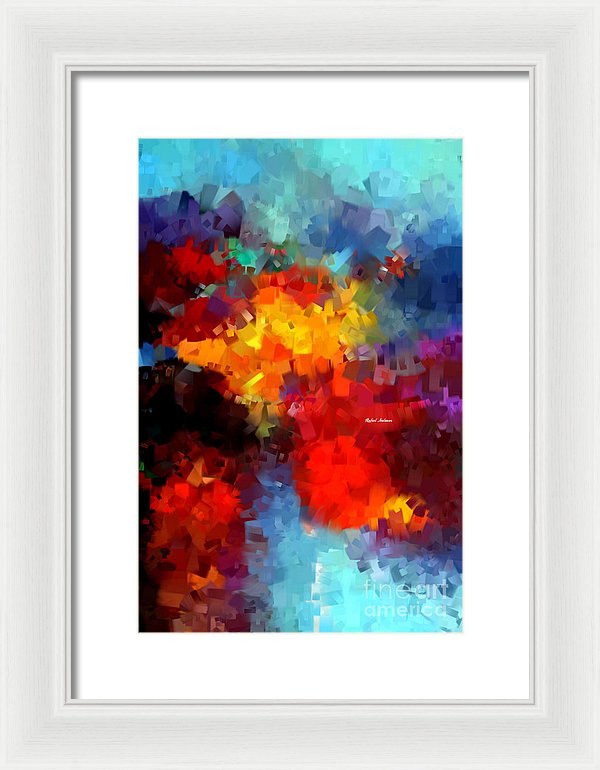 Abstract 034 - Framed Print