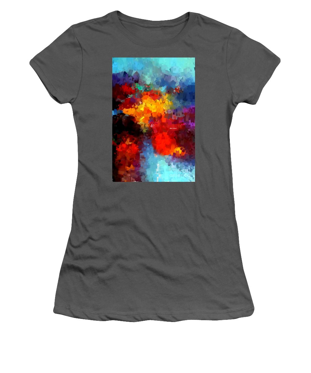 Abstract 034 - Women's T-Shirt (Athletic Fit)