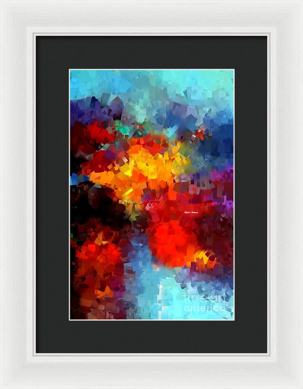 Abstract 034 - Framed Print