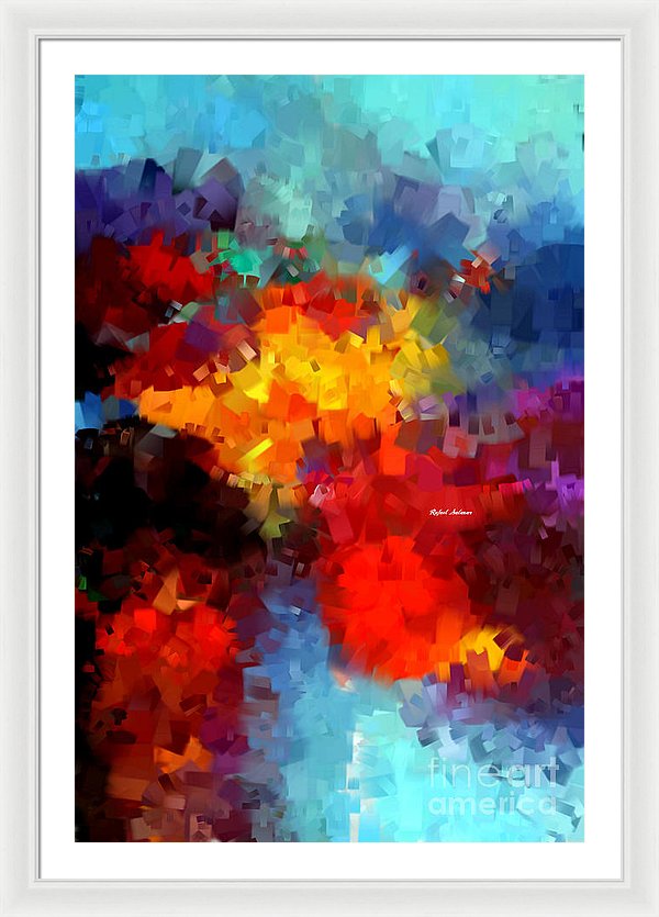 Abstract 034 - Framed Print