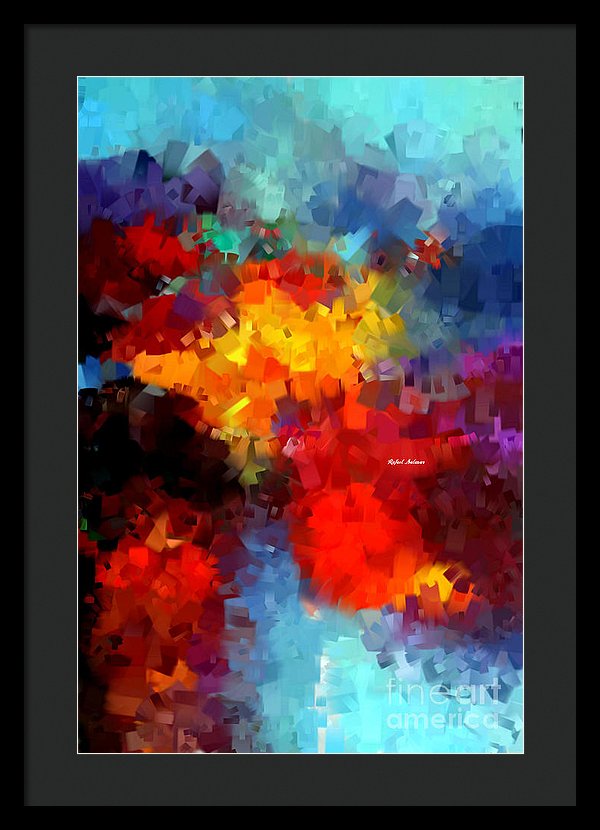 Abstract 034 - Framed Print