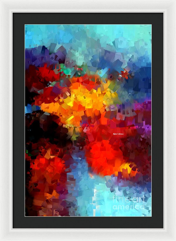 Abstract 034 - Framed Print