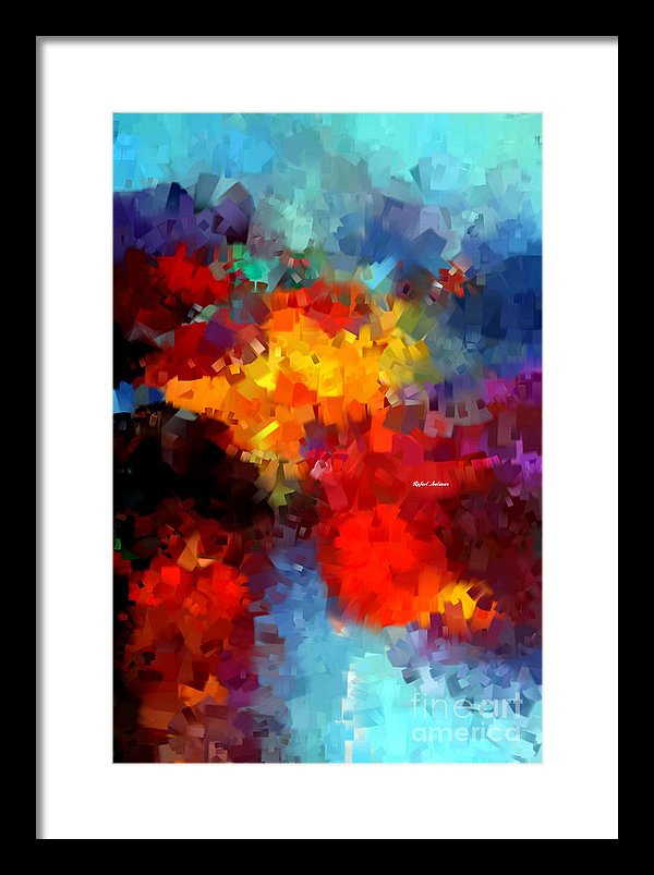 Abstract 034 - Framed Print