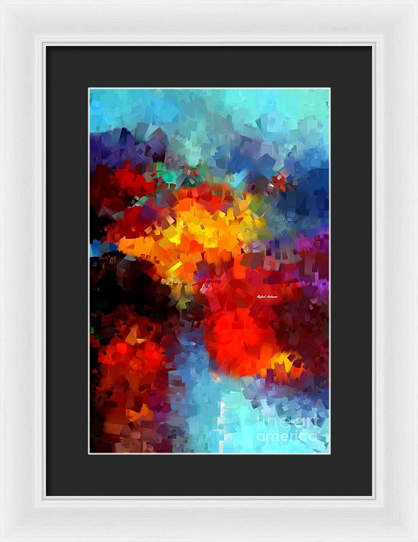 Abstract 034 - Framed Print