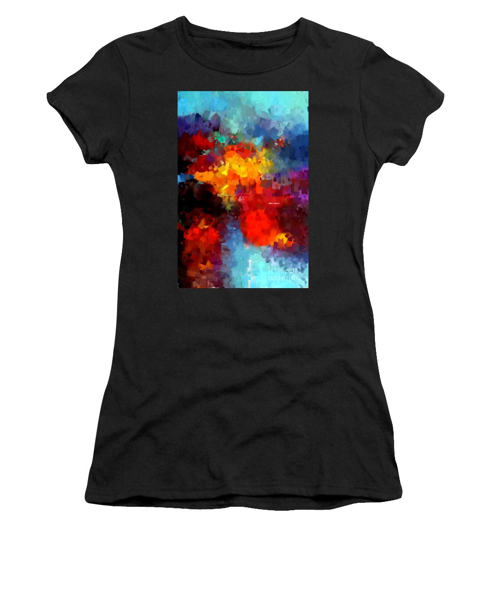 Abstract 034 - Women's T-Shirt (Athletic Fit)