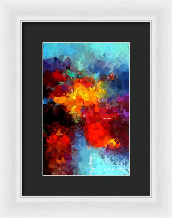 Abstract 034 - Framed Print