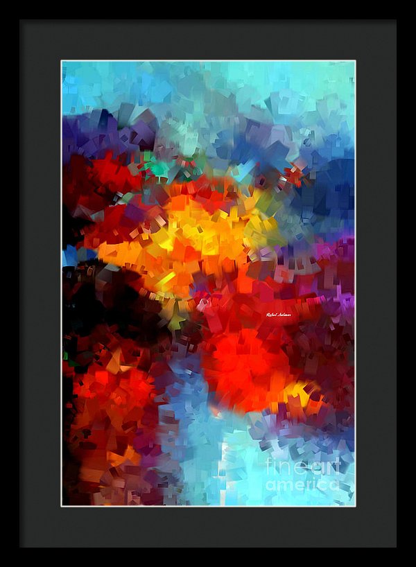 Abstract 034 - Framed Print