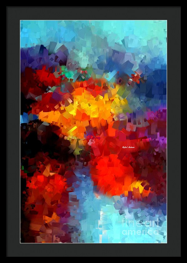 Abstract 034 - Framed Print