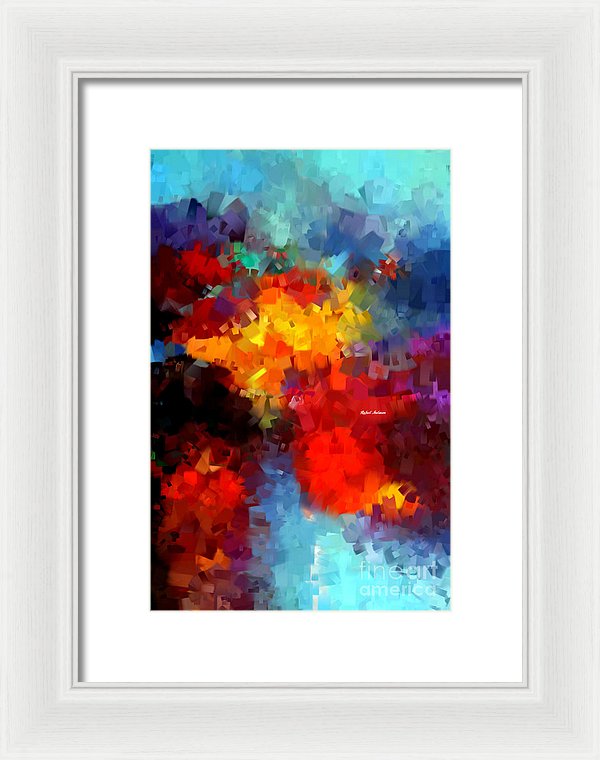 Abstract 034 - Framed Print