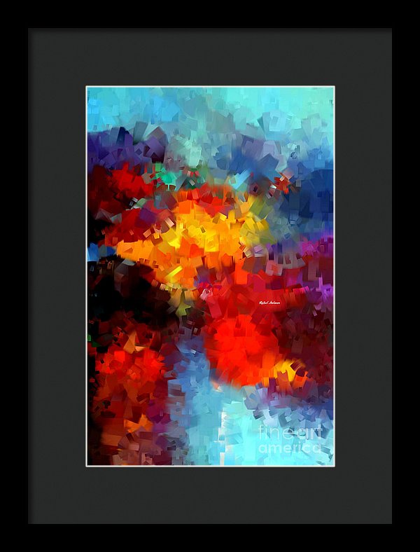 Abstract 034 - Framed Print