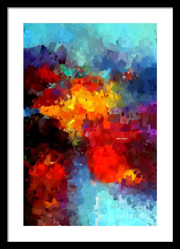 Abstract 034 - Framed Print