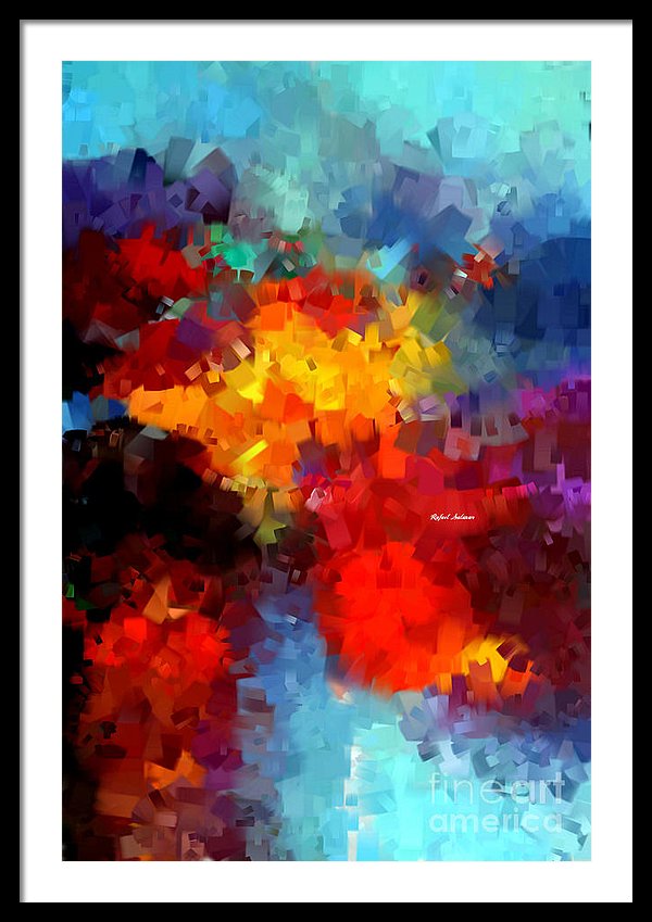 Abstract 034 - Framed Print