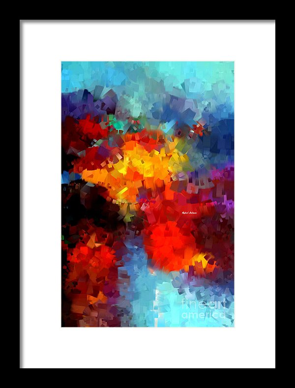 Abstract 034 - Framed Print