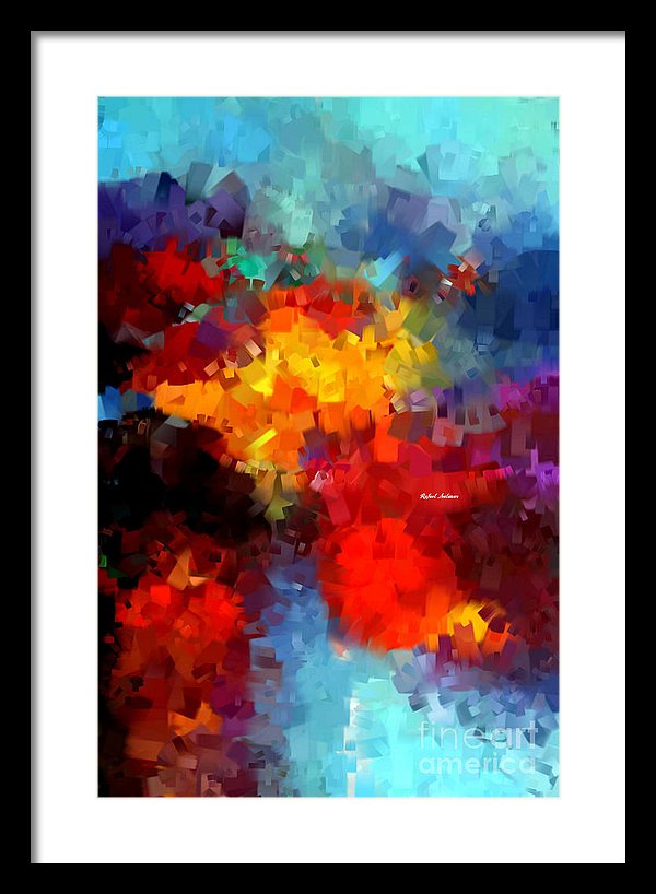 Abstract 034 - Framed Print