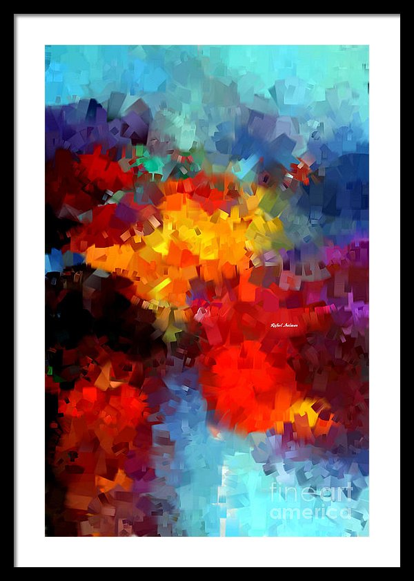 Abstract 034 - Framed Print