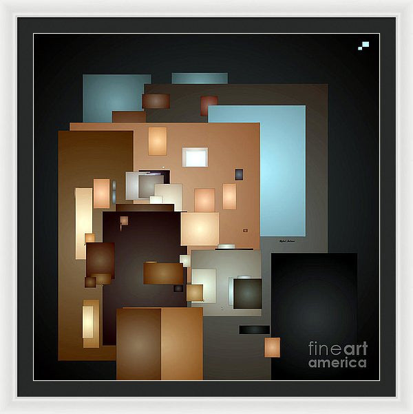 Framed Print - Abstract 0681