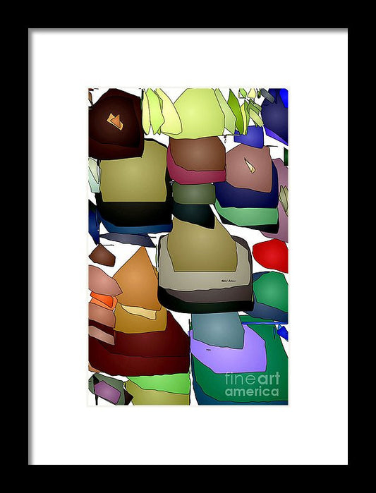 Framed Print - Abstract 0688