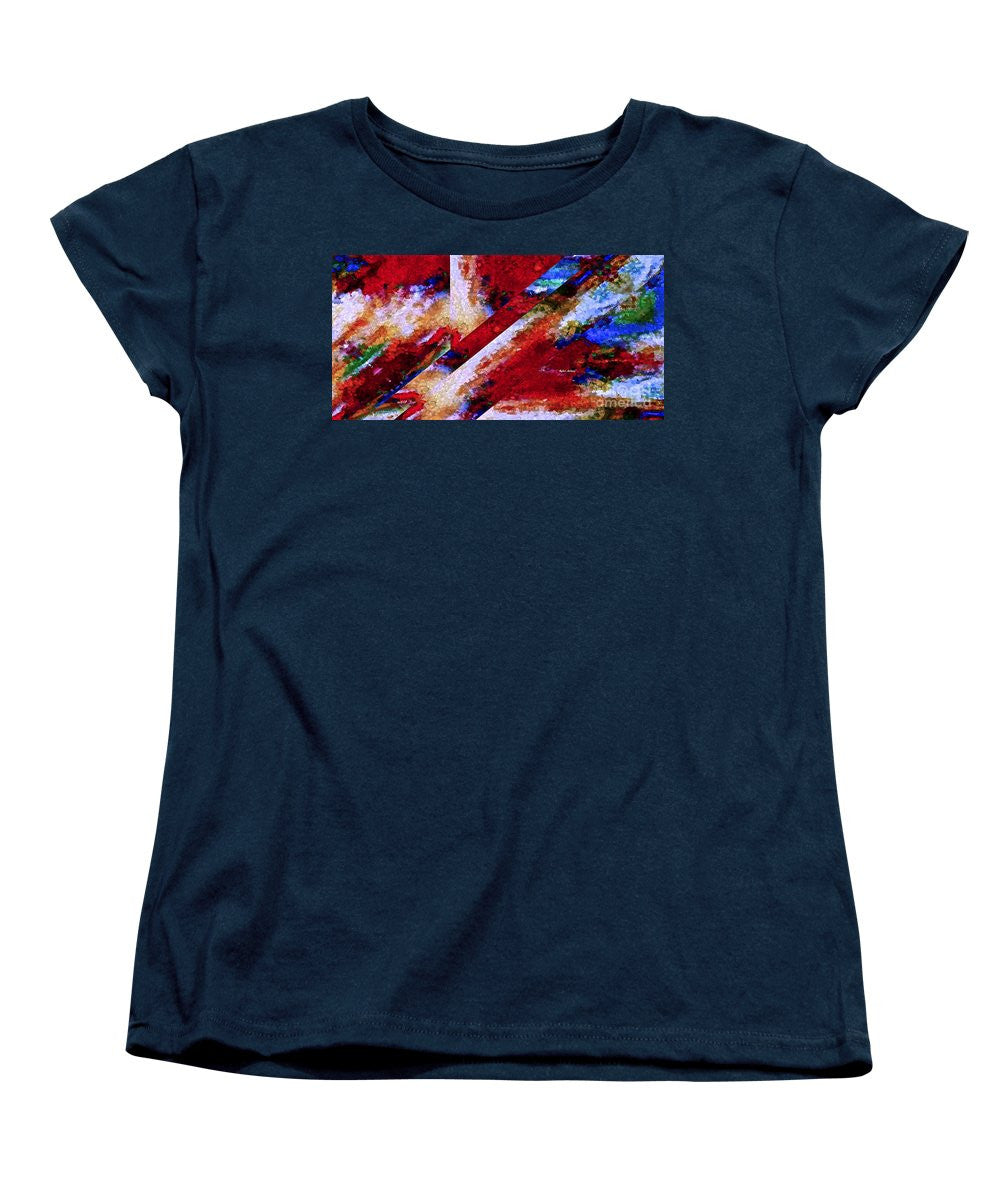 T-shirt femme (coupe standard) - Abstrait 0713