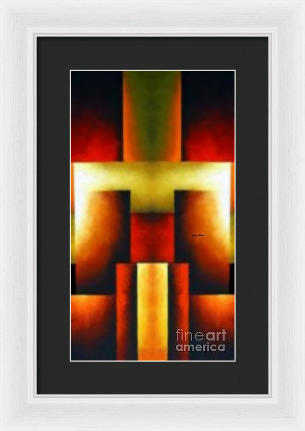 Framed Print - Abstract 1299