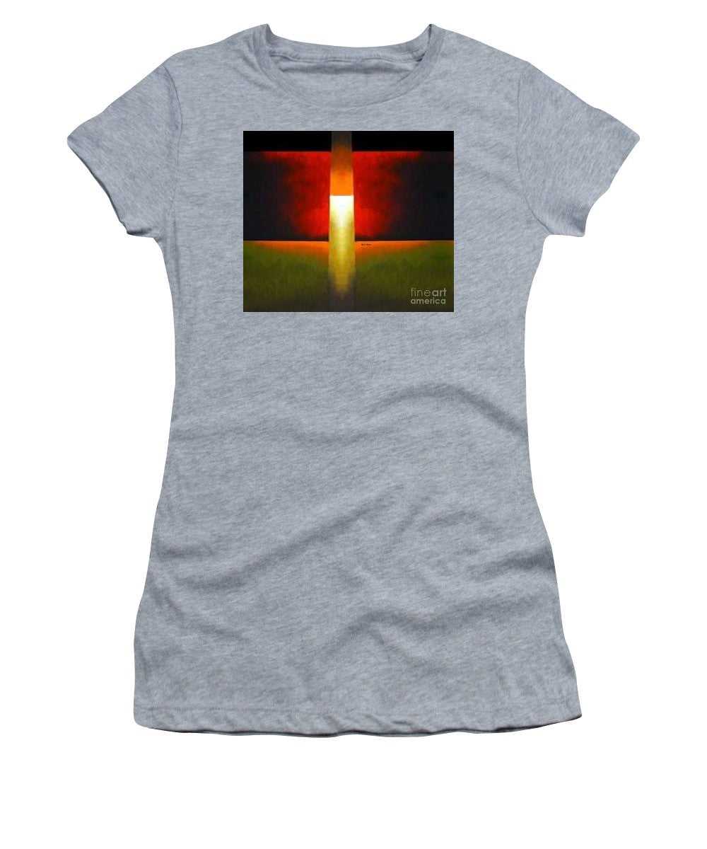 Women's T-Shirt (Junior Cut) - Abstract 1300
