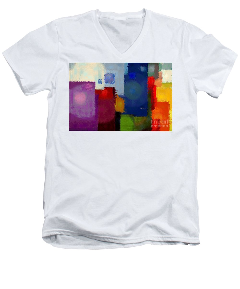 Abstract 1902 - Men's V-Neck T-Shirt