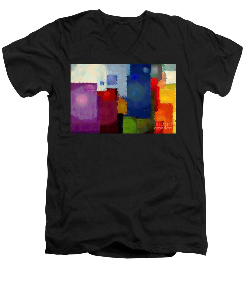 Abstract 1902 - Men's V-Neck T-Shirt