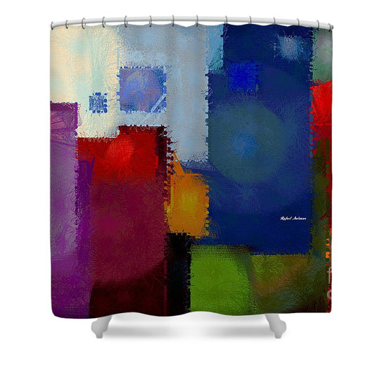 Abstract 1902 - Shower Curtain