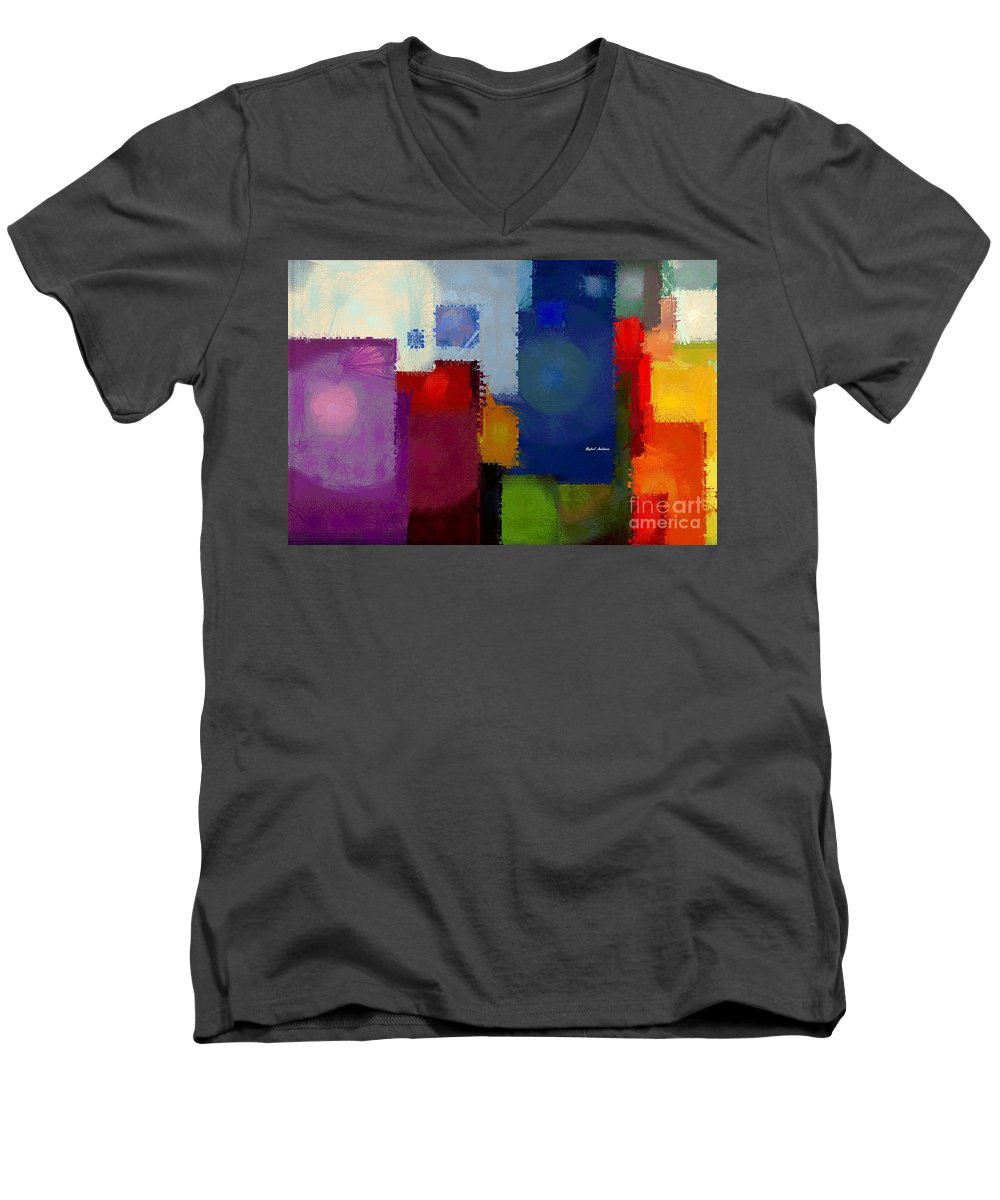 Abstract 1902 - Men's V-Neck T-Shirt