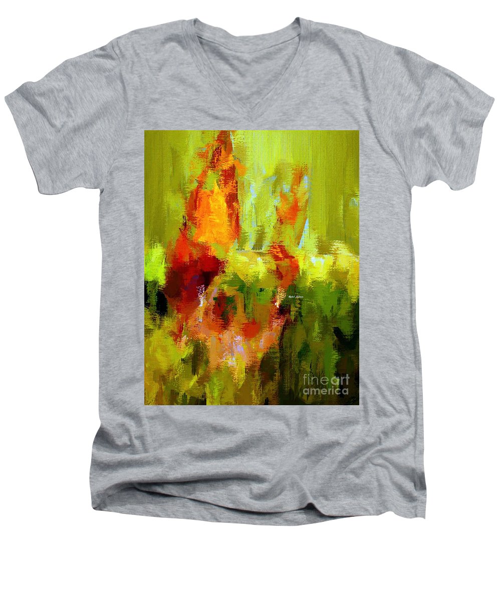 Abstract 1909 L - Men's V-Neck T-Shirt