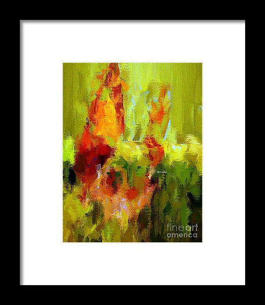 Abstract 1909 L - Framed Print