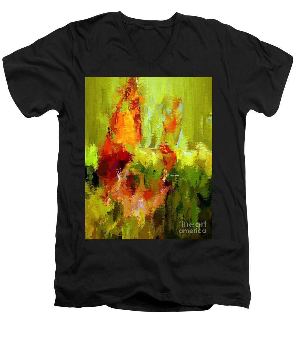 Abstract 1909 L - Men's V-Neck T-Shirt