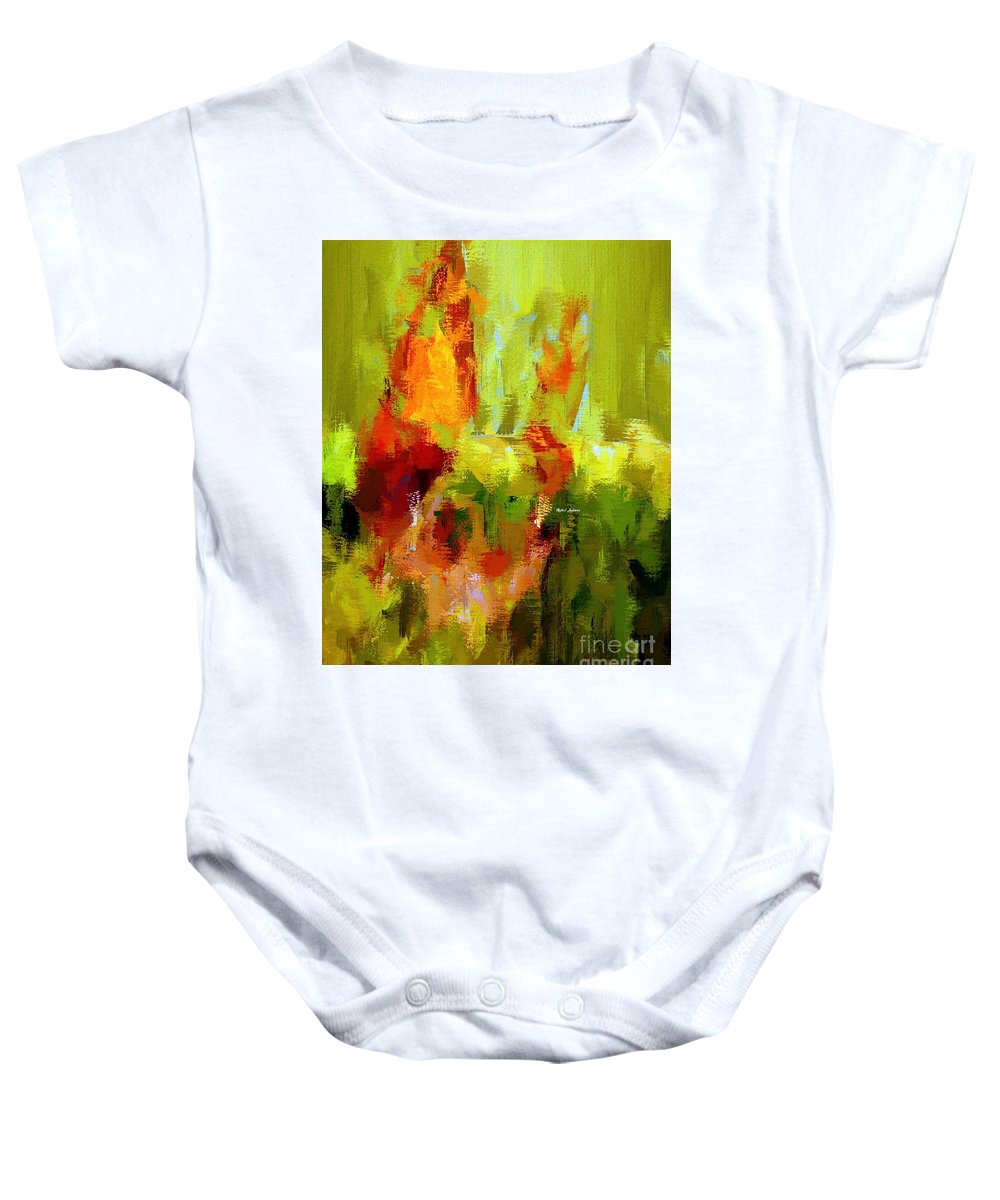 Abstract 1909 L - Baby Onesie